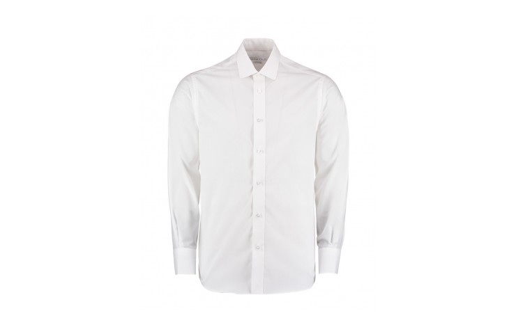 Kustom Kit Men's Tailored Fit Long Sleeve Business Shirt