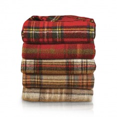 Lambswool Tartan Blanket