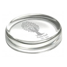 7cm Round Paperweight