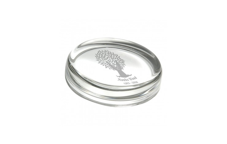 7cm Round Paperweight