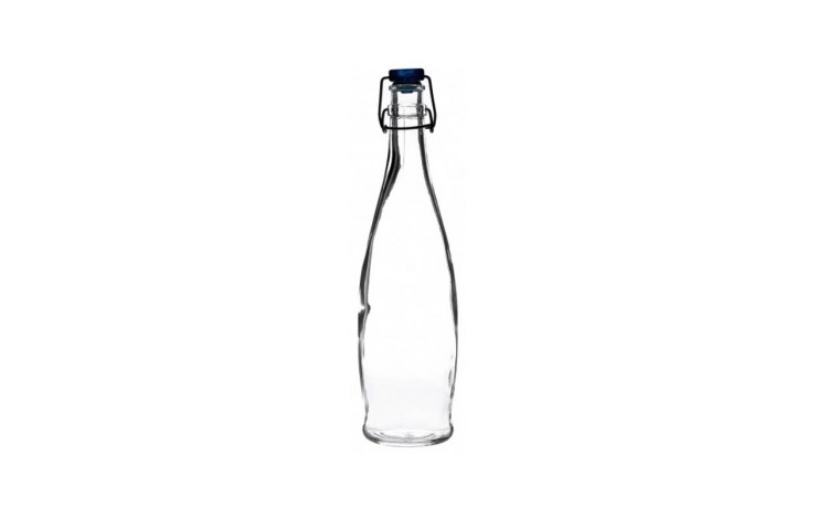 Curved Large Swing Top Bottle - 1 Litre