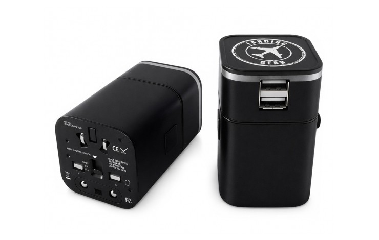 Light Up Plug and Travel Adaptor