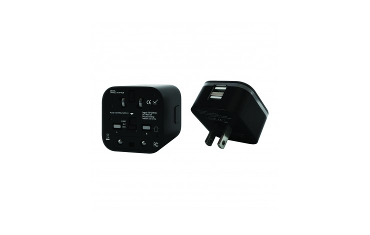 Light Up Plug and Travel Adaptor