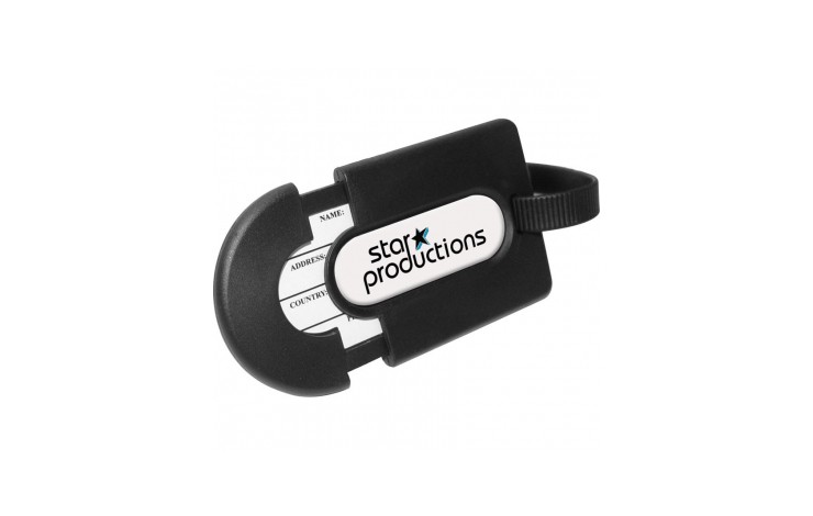 Slide and Reveal Luggage Tag
