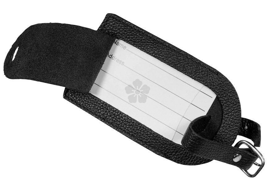 Promotional Melbourne Leather Luggage Tag, Personalised by MoJo Promotions