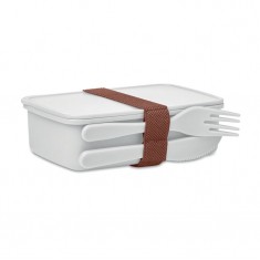 Lunch box and cutlery set