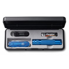 Maglite Solitaire & Victorinox Classic SD Set