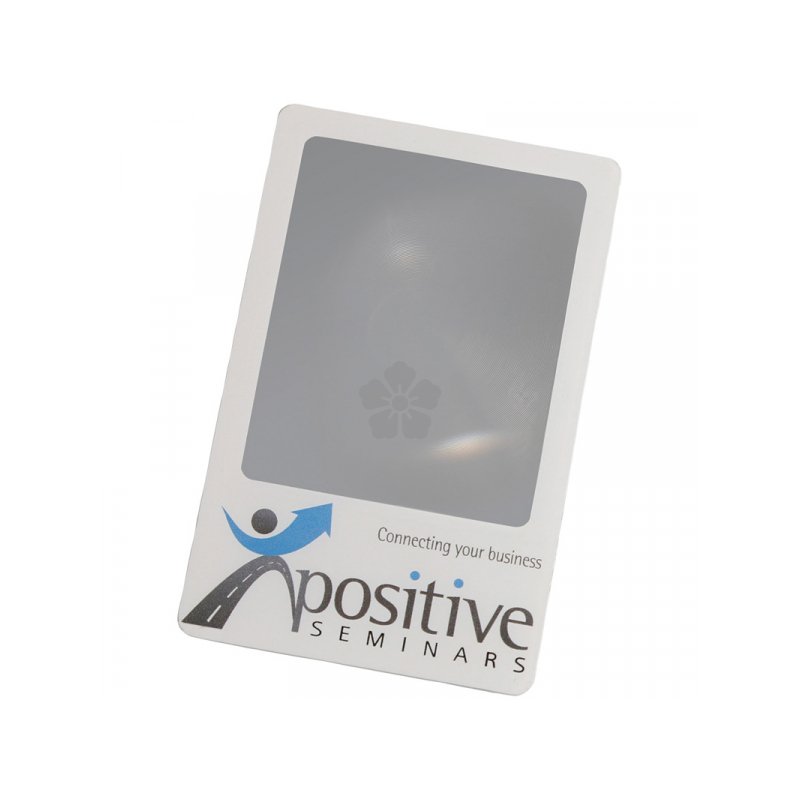 Promotional Magnifier Card, Personalised by MoJo Promotions