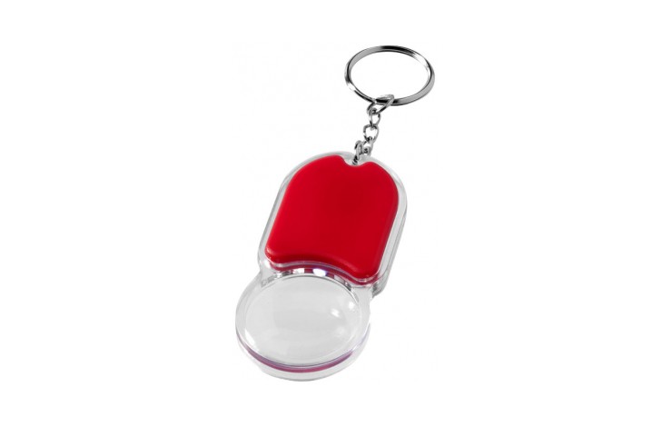 Magnifier Keyring with LED
