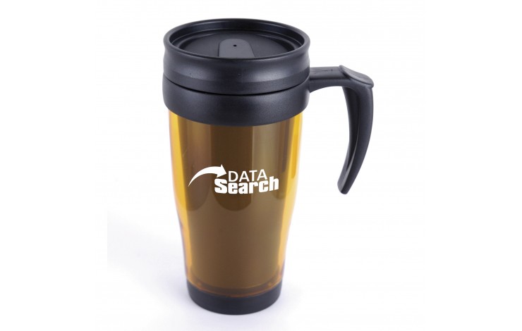 Translucent Plastic Travel Mug