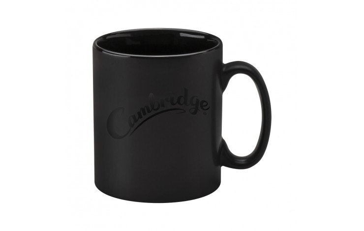 Matt Black Cambridge Mug