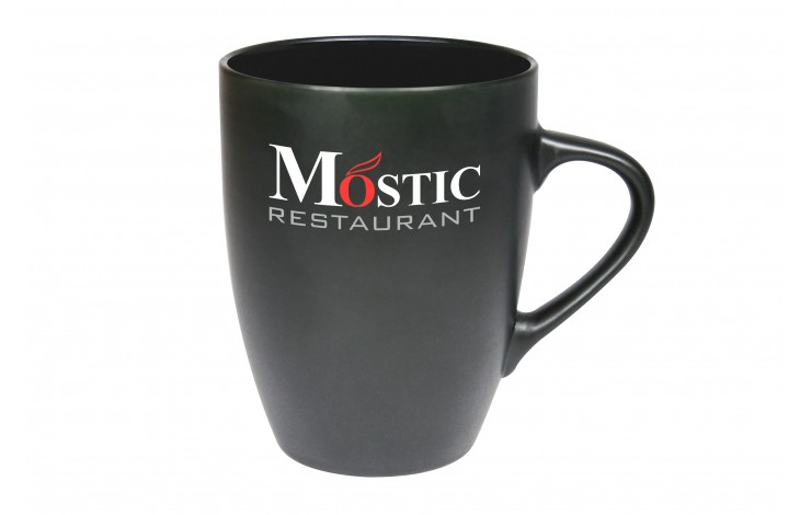 Matt Black Marrow Mug