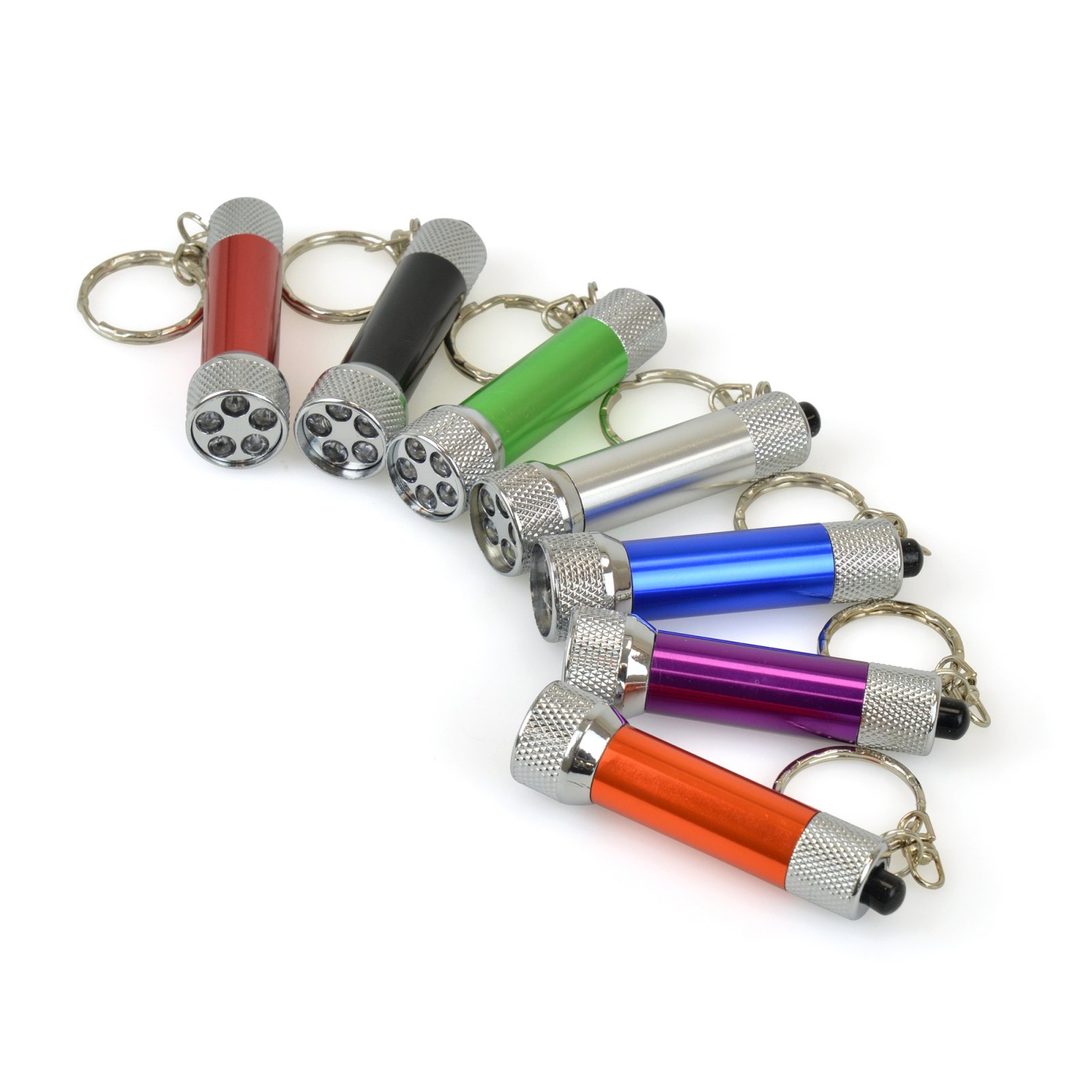 Promotional McQueen 3 LED Torch Keyring Personalised by MoJo