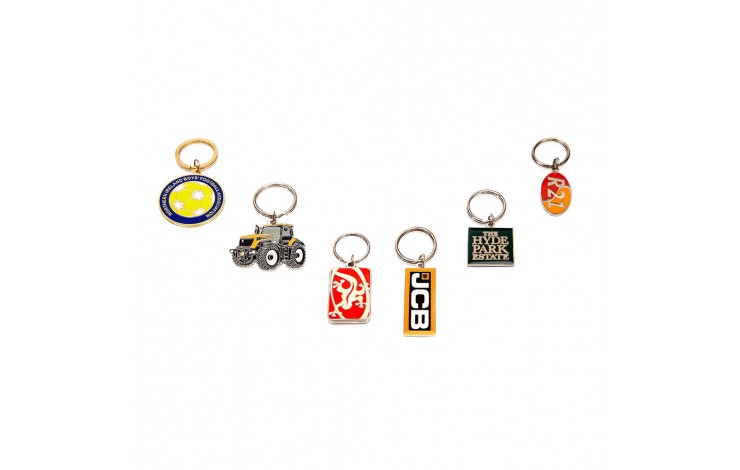 Metal Enamel Keyring