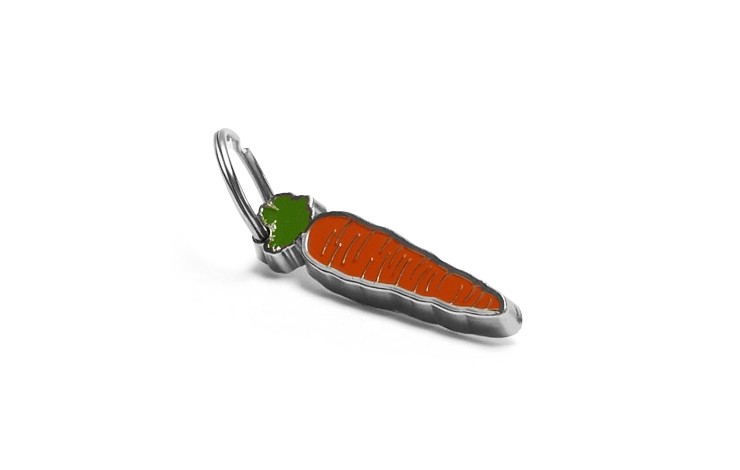 Metal Enamel Keyring