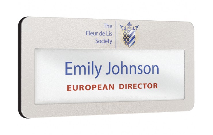 Metal Reusable Name Badges