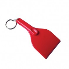 Mini Curved Ice Scraper Keyring