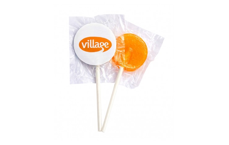 Mini Lollies with Labels