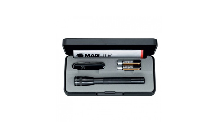 Mini Maglite AAA & Victorinox Classic SD Set