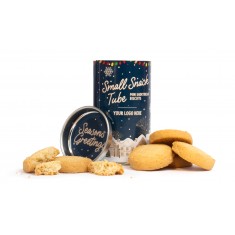 Mini Shortbread Biscuits in Eco Tube