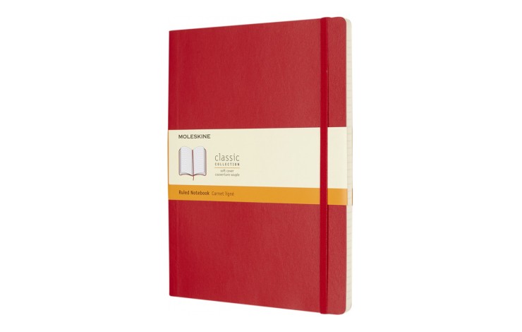 Moleskine Classic Extra Large Soft Cover Notebook