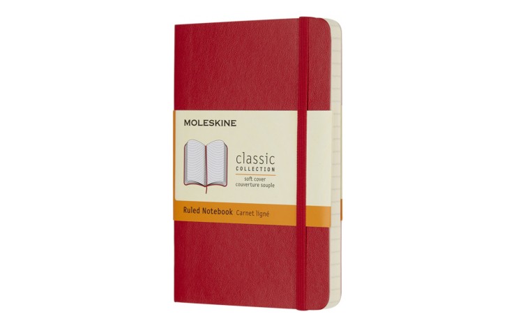 Moleskine Classic Pocket Soft Cover Notebook