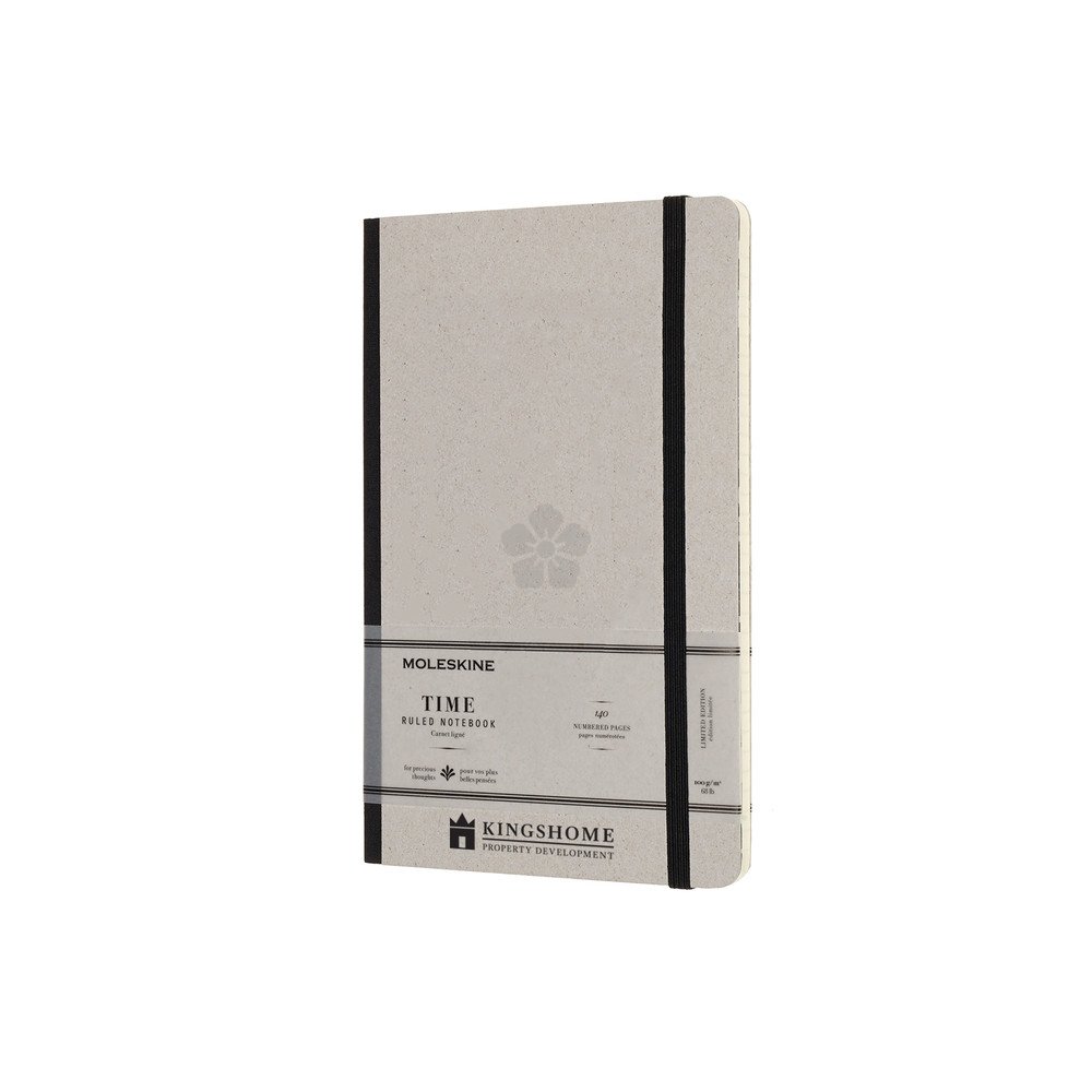 Promotional Moleskine Large Time Notebook, Personalised by MoJo Promotions