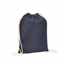 Moorgate Denim Drawstring Bag