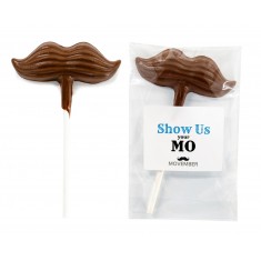 Moustache Milk Chocolate Lollipop