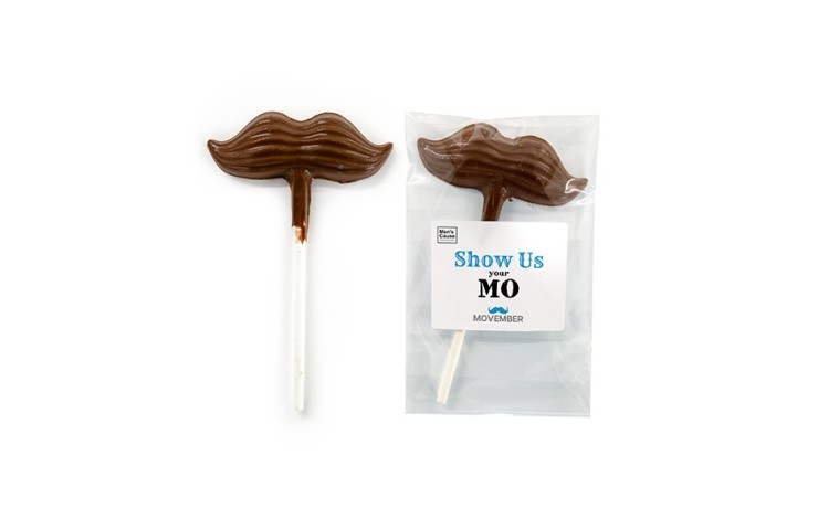 Moustache Milk Chocolate Lollipop