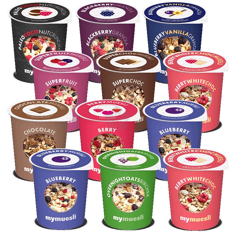 Promotional MyMuesli 2Go, Personalised by MoJo Promotions