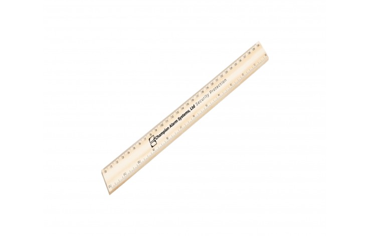 Natural 30cm Wooden Ruler