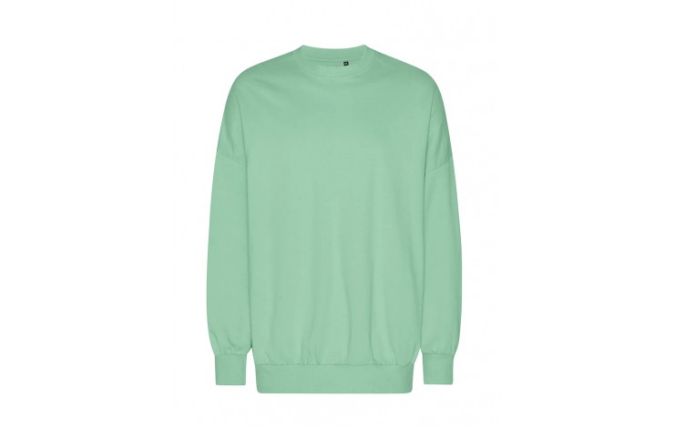 Neutral Tiger Cotton Oversized Sweatshirt
