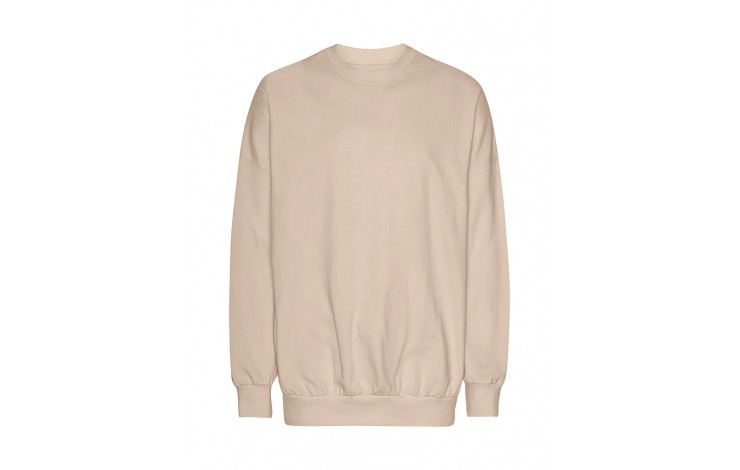 Neutral Tiger Cotton Oversized Sweatshirt