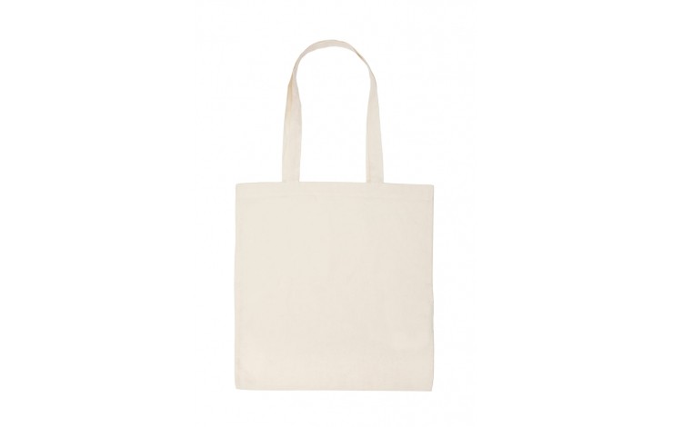 Neutral Tiger Cotton Shopping Bag