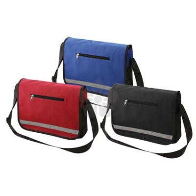 Reflective messenger bag sales