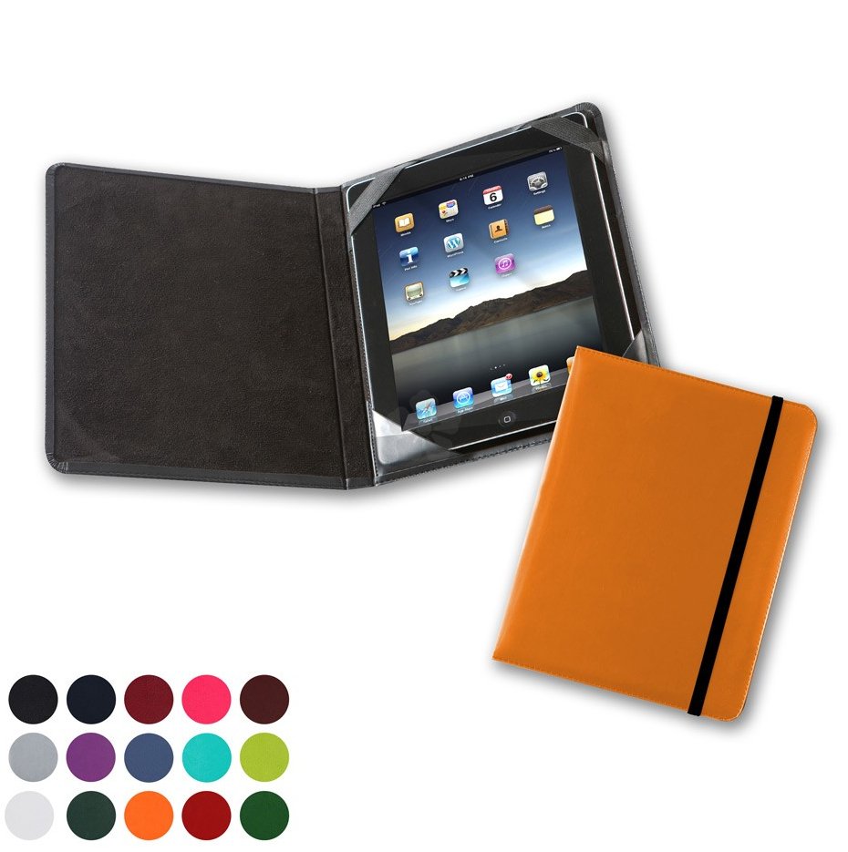 Promotional Notebook Style PU iPad Case, Personalised by MoJo Promotions