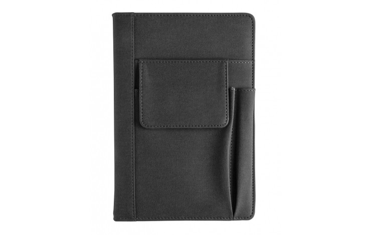 Notebook with Phone Pocket