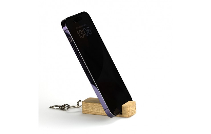 Oak Phone Stand Holder