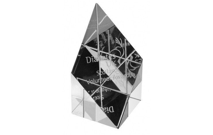 Optical Crystal Sloping Diamond