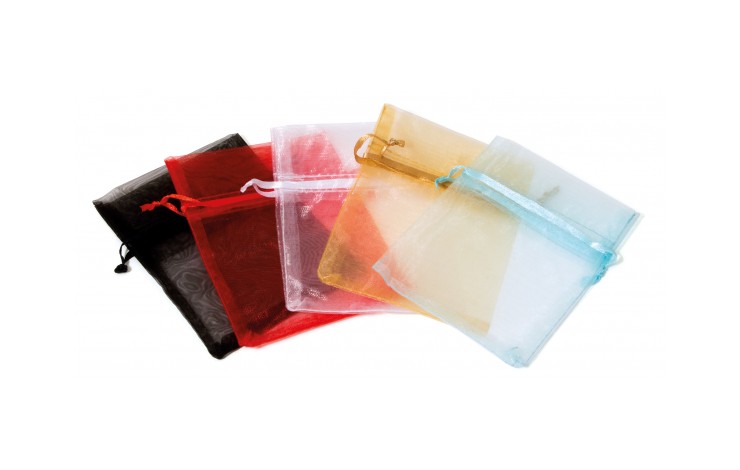 Organza Bag with Foil Wrapped Chocolate Eggs
