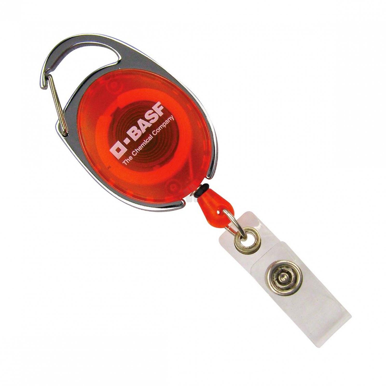 Promotional Oval Bungee Card / Ski Pass Holder, Personalised by MoJo