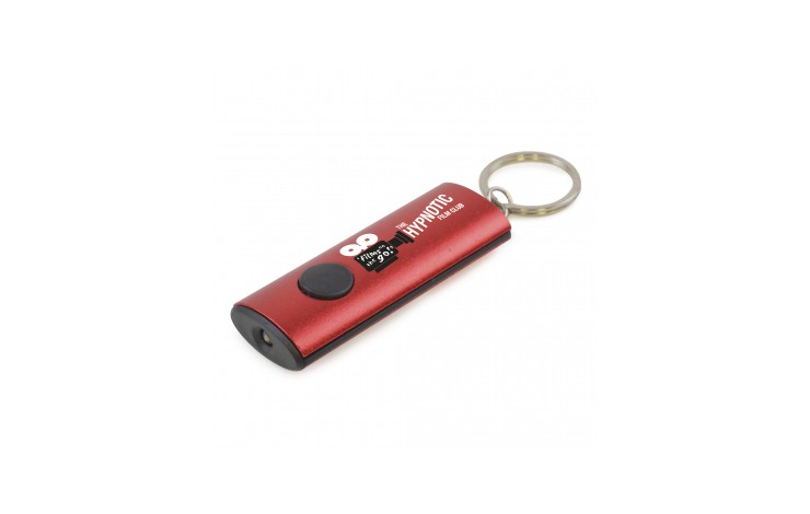 Oval LED Torch Keyring