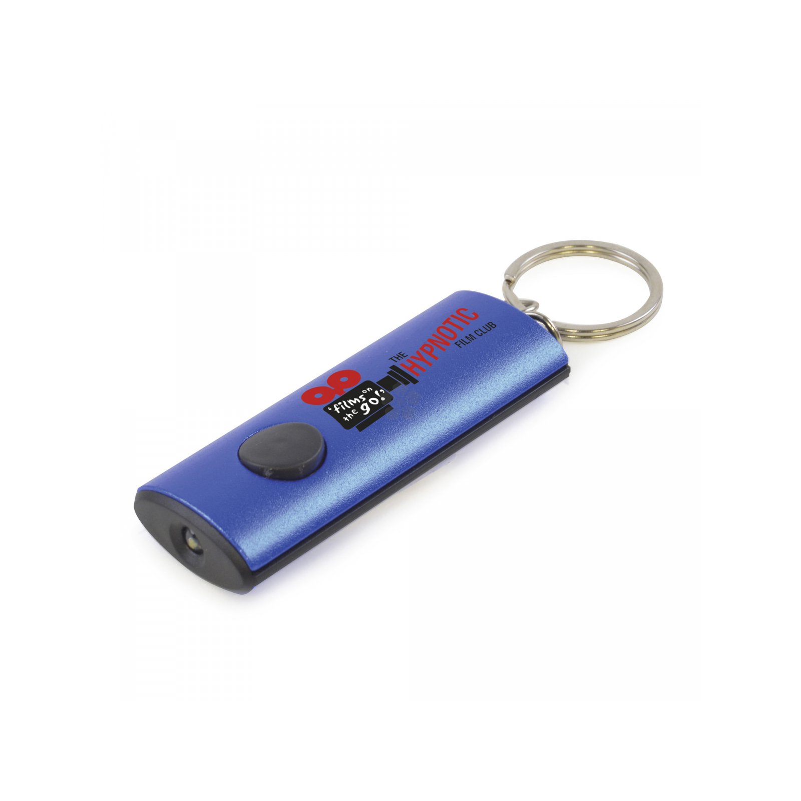 Promotional Oval LED Torch Keyring, Personalised by MoJo Promotions