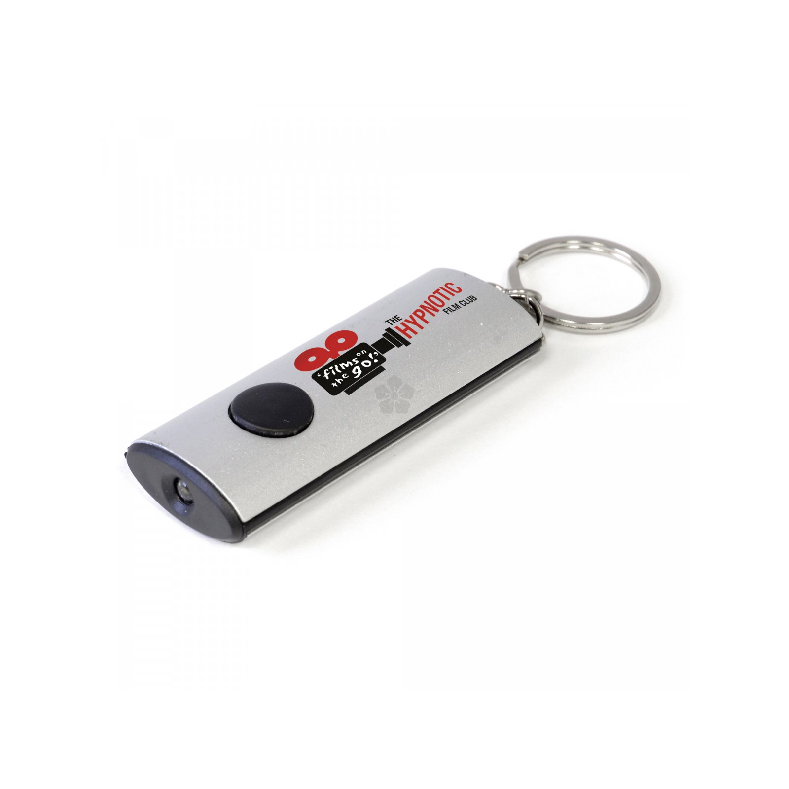 Promotional Oval LED Torch Keyring, Personalised by MoJo Promotions