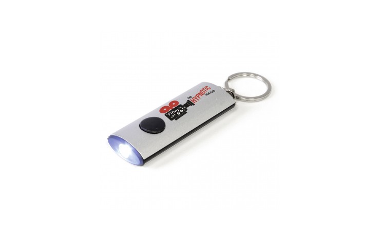 Oval LED Torch Keyring