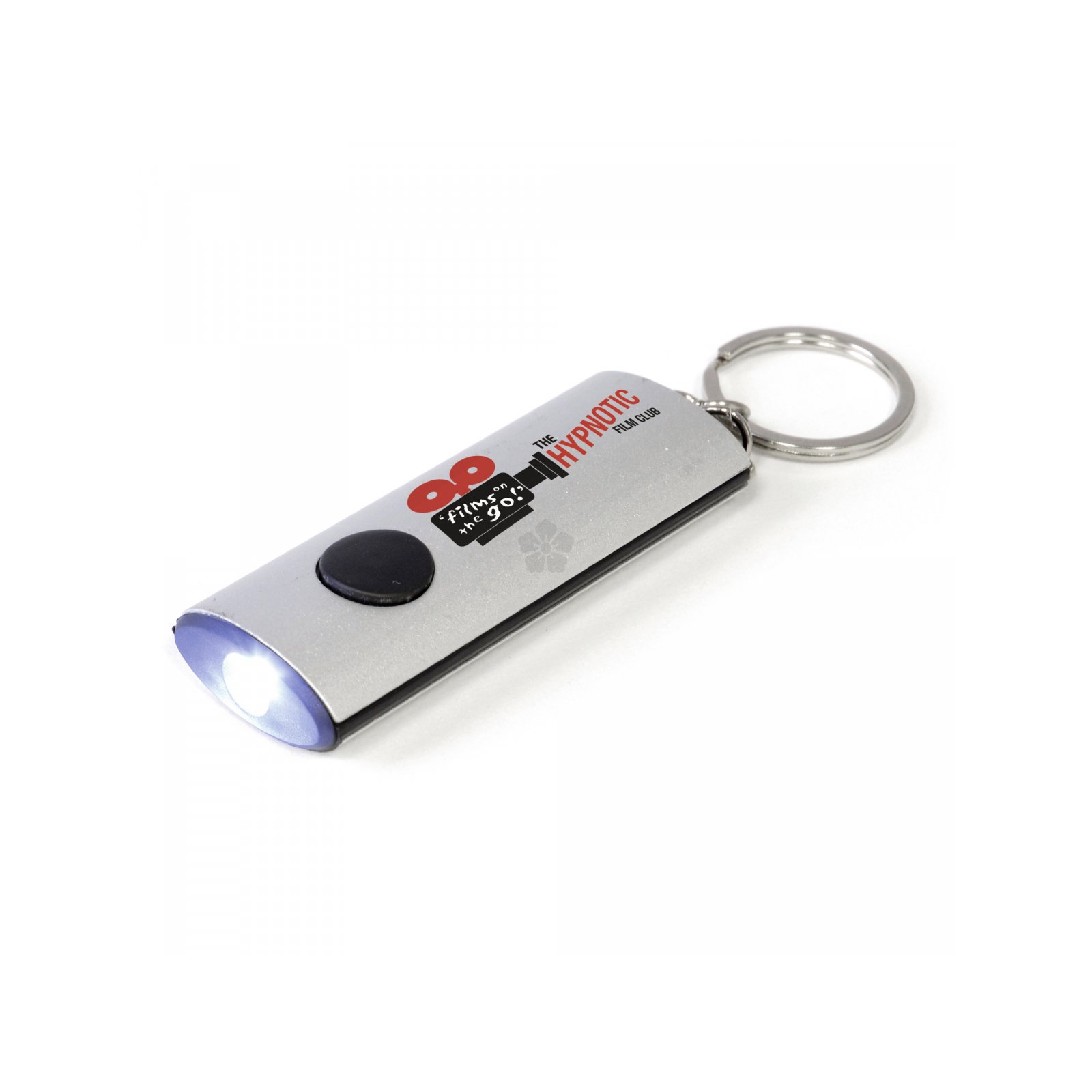 Promotional Oval LED Torch Keyring, Personalised by MoJo Promotions