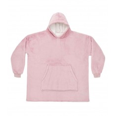 Oversized Hooded Fleece Blanket