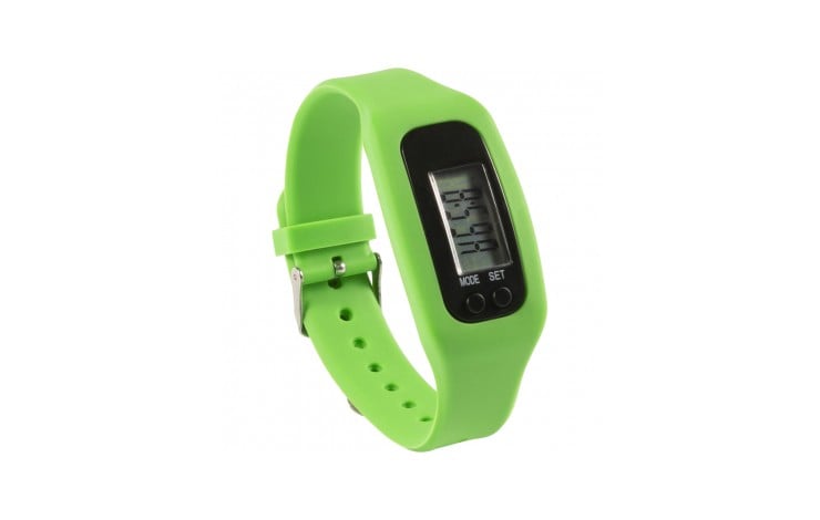 Pedometer with Silicone Wristband