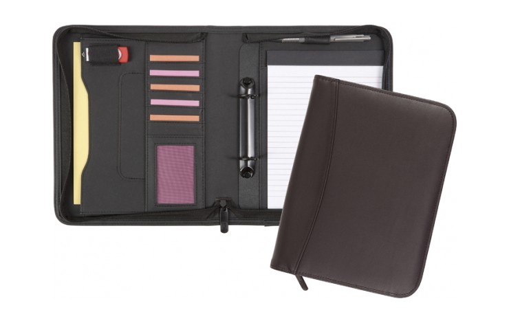 Colton A5 2-Ring Zipfolio